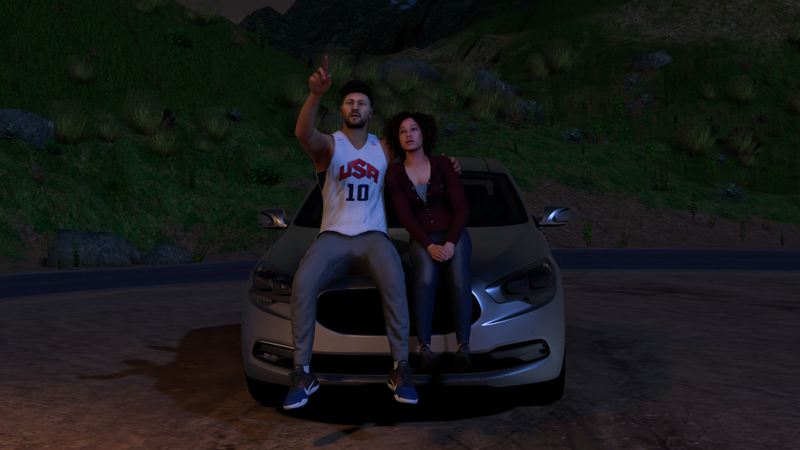 True love is track pants and a Kobe jersey on a date.